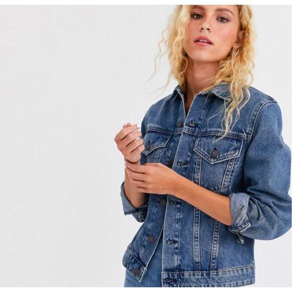 Cheap Monday Denim Jacket Size Small | jean Jacket | Trucker Jacket - Picture 3 of 5